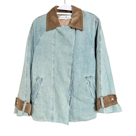 Lewis Melly Jackets & Blazers - Lewis Melly NWT Lara Denim Swing Jacket size S/M
